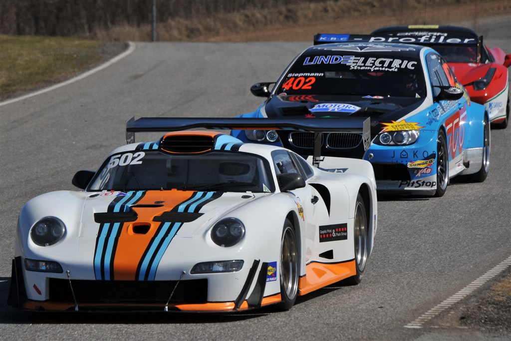 Bilerne fra Sunoco Special Saloon Car er også på programmet ved Ring Djurslands sæsonafslutning
(Foto: Morten Alstrup)